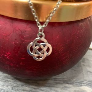Celtic knot necklace
